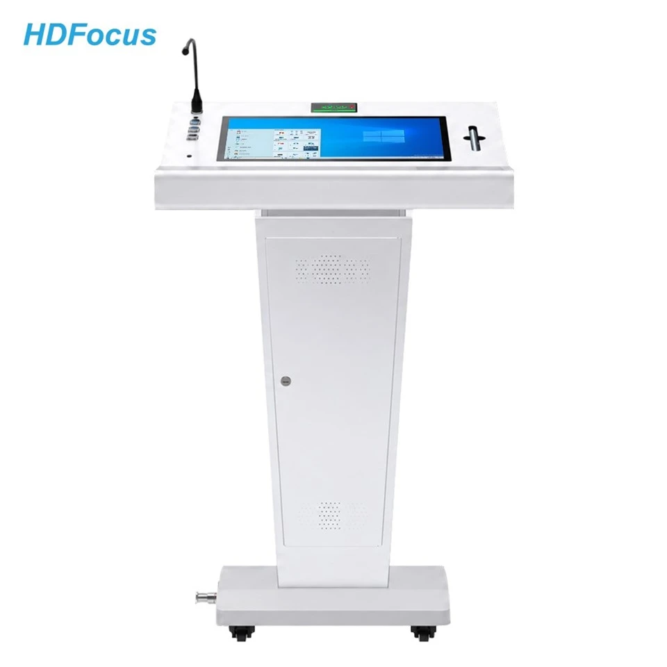 Built-in Microphone Podium