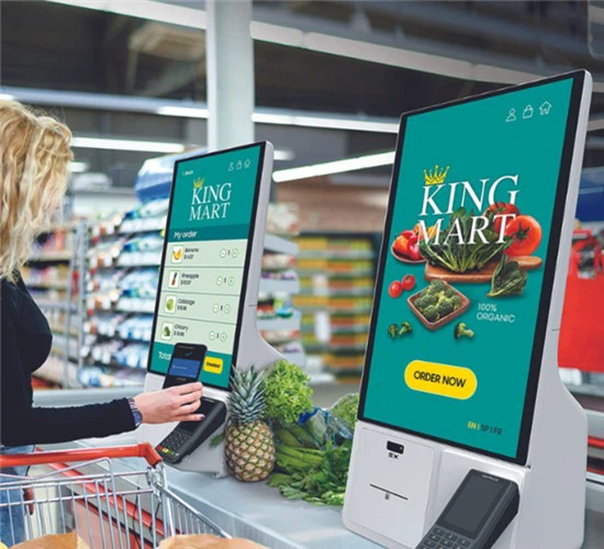 supermarket self service kiosk supermarket self service kiosk